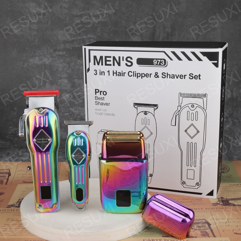 Men's 973 3IN1 Hair Clipper &shave set - LFQ014-C1