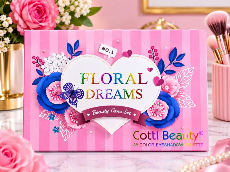 Palette maquillage Floral Dreams 88 couleurs - 6044