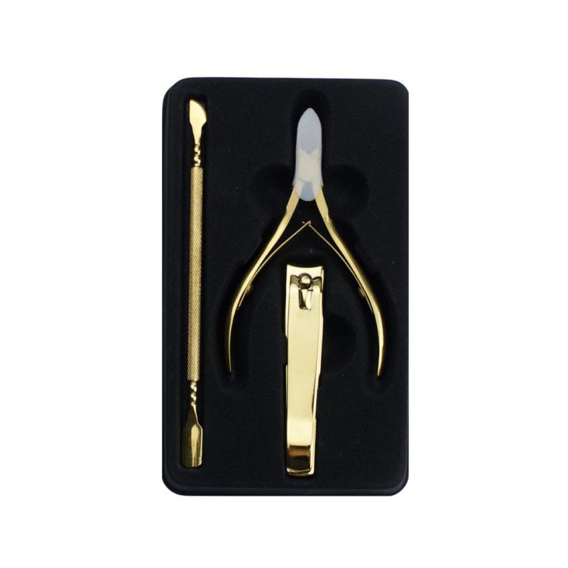 Pince a Cuticule, Couple Ongles, Repoussoir M.HONG ( SPQ030-M1)