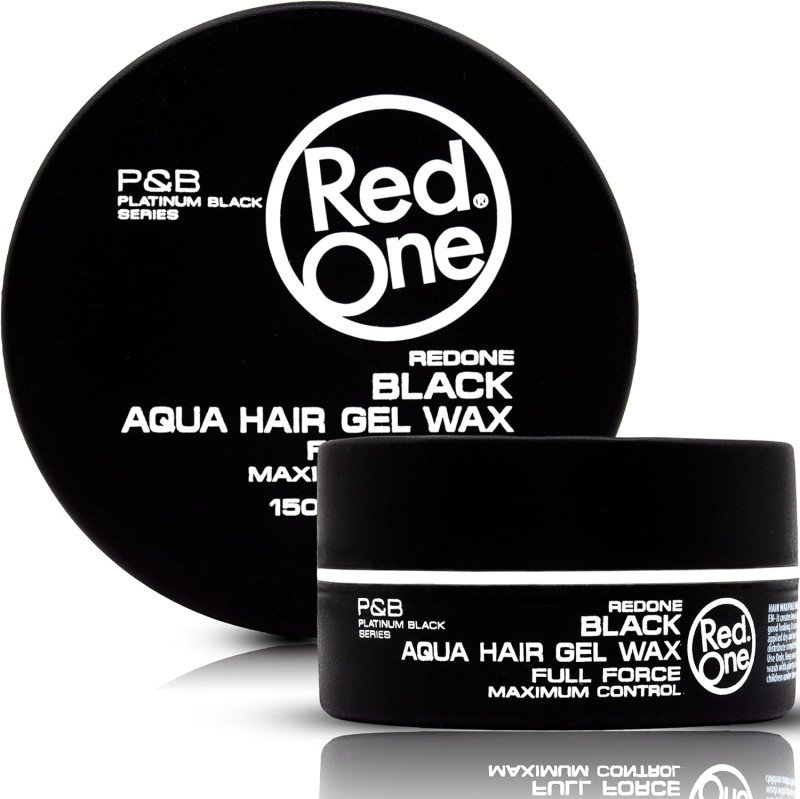 Red One Aqua Hair Wax Black 150ml BJX-207-3